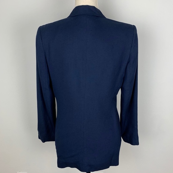Talbots Petites blue blazer - Picture 3 of 3